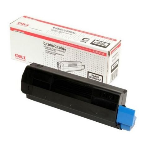 Oki toner negro 42804540 3.000 paginas C3200