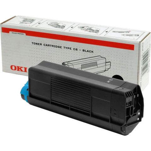Oki toner negro 42127408 5.000 paginas C5100/5300 TYPE C6