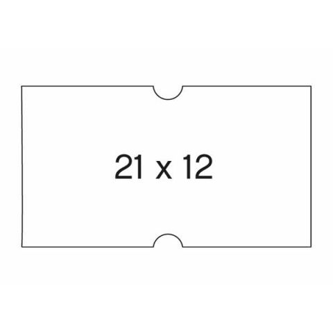 Apli etiquetas 100911 21X12 perforadas en rollo 1000(6UNI) removibles