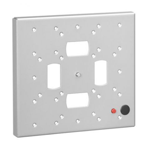 Vogel´s Adaptador universal de pared FAU 3125 250mm x 280mm. - color plata - para pantalla LCD  Vesa MIS-D-E. Para adaptar el PFW 910 no incluido
