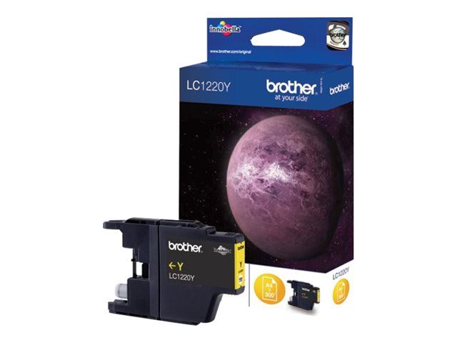 Brother cartucho de tinta amarillo LC1220YBP 300 páginas
