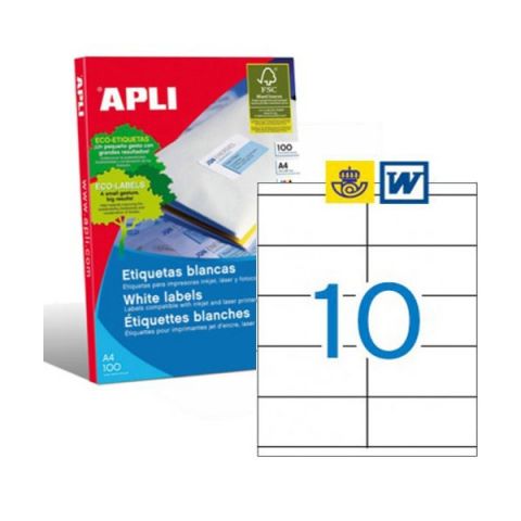 Apli etiqueas 01278 I/L/F 105X57 100H