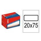 Apli etiquetas 01687 20X75 en rollo 1000u