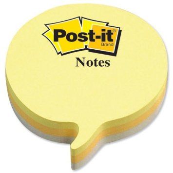 3M Post-it notas 2007SP 225 hojas cubo motivo bocadillo