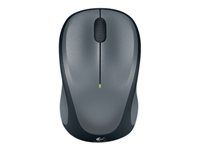 Logitech ratón 910-002201 M235 inalámbrico gris - 2.4 GHz - 1000 DPI - receptor USB - quick silver